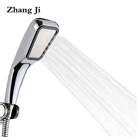 Zhang Ji Hot Bathroom High Pressure Shower Head 300 Holes Chrome Shower Head Water Saving Square