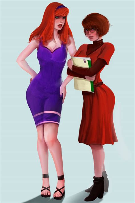 Daphne And Velma By Rossowinch On Deviantart