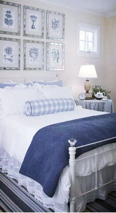 Blue Bedroom Ideas Using Blue White In A French Country Guest Room