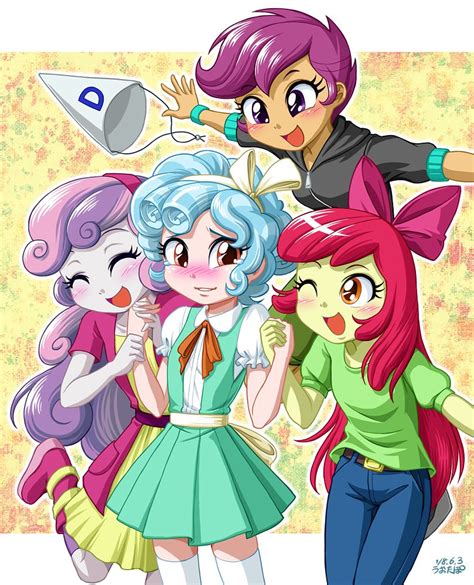 Cozy Glow And The Cmc By Uotapo My Little Pony Games My Little Pony