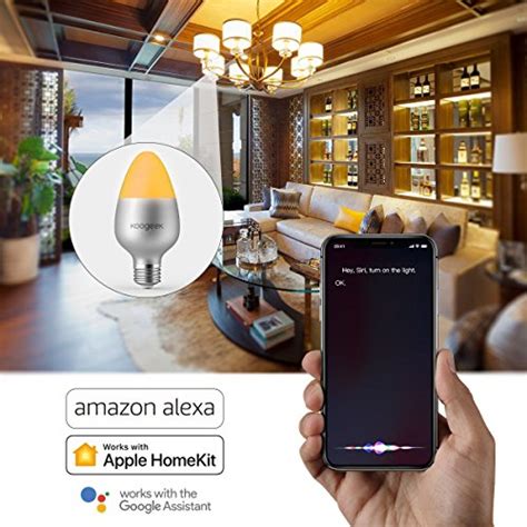 Koogeek E26 Multicolor Smart Led Light Bulb With Wi Fi Deals