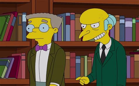 ¿el Señor Burns Smithers Tendrá A Su Primer Novio En Los Simpson