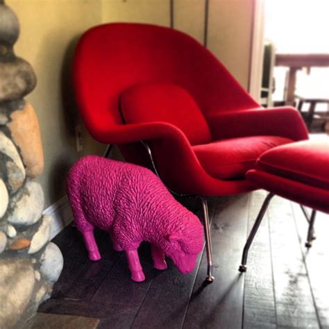 The Pink Sheep Turning A Lawn Ornament Into Bright Home