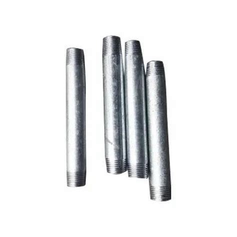 1 12 Gi 12 Inch Galvanized Iron Pipe Nipples At Rs 6piece In