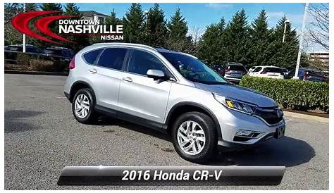 Used 2016 Honda CR-V EX, Nashville, TN P3759A - YouTube