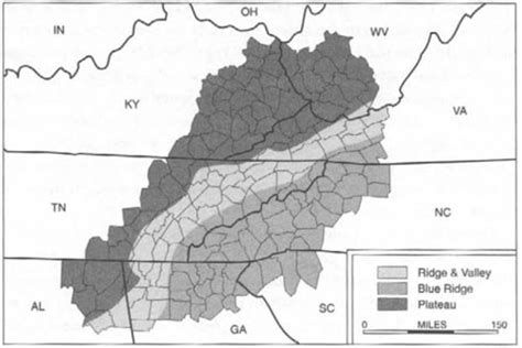 Geological Regions Of Appalachia Appalachia Geology Blue Ridge