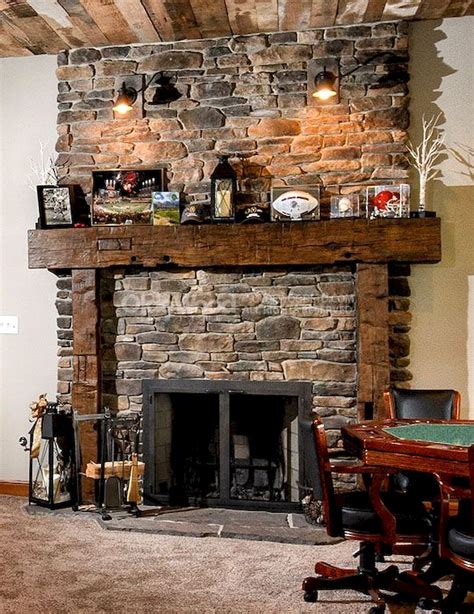 85 Farmhouse Style Fireplace Ideas Decorapartment Rustic Farmhouse