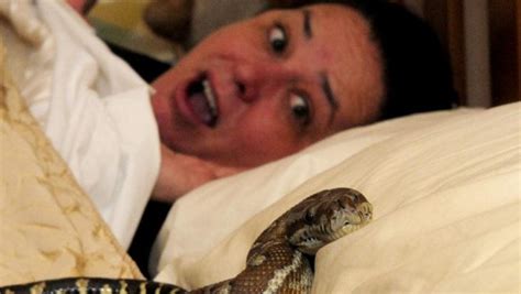 This Woman Sleeps With Her Python Every Night Then Something Bad