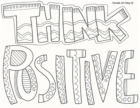 Inspiring Quotes Coloring Pages at GetDrawings  Free download