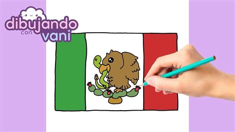 Como Dibujar Bandera De Mexico Kawaii Dibujos Imagenes Faciles Anime