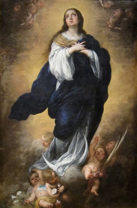 The Immaculate Conception By Bartolomé Esteban Murillo Useum