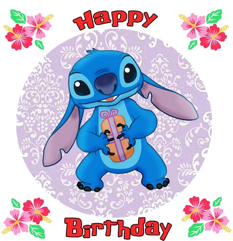 Happy Birthday From Stitch By Majkashinoda626 On Deviantart