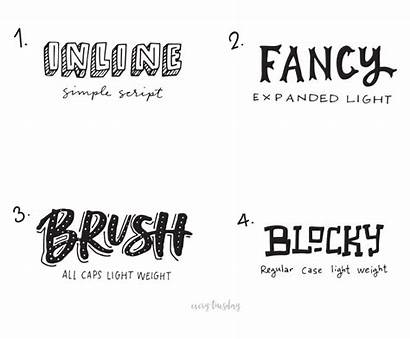 Lettering Hand Guide Inspiration Styles Fonts Pdf