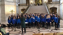 A.P.Giannini Middle School Performs at San Francisco City Hall - YouTube