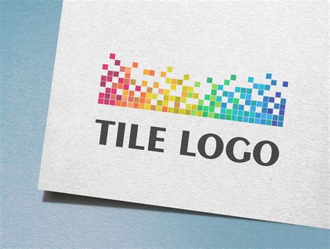 Ceramic Tile Logo Creative Illustrator Templates Creative Market