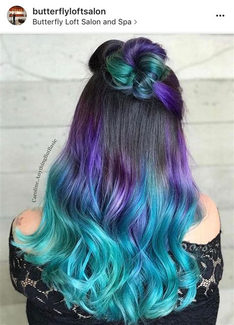 Pin By Kylie Fields On Colors Colored Hair Ends Purple