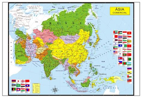 Mapa Asiático