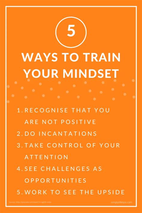 How To Train Your Mindset For Mindset Motivation Simply Life Tips