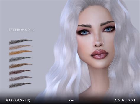Eyebrows N42 By Angissi At Tsr Sims 4 Updates