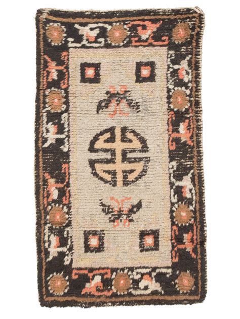 Antique Tibetan Rug 20×35