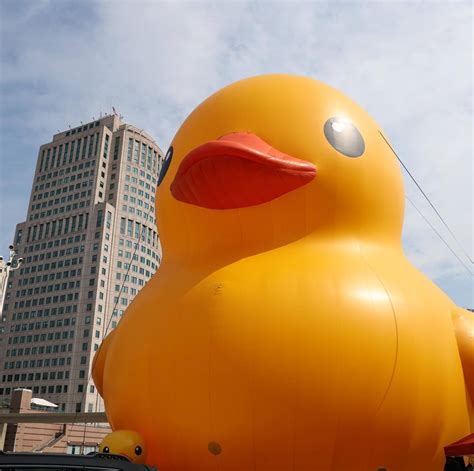 Youve Seen The Worlds Largest Rubber Duck In Detroit But Heres Her