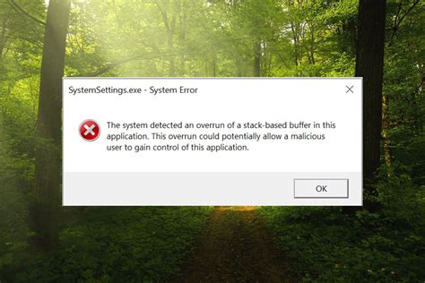 Systemsettingsexe Error What Is It And How To Fix It