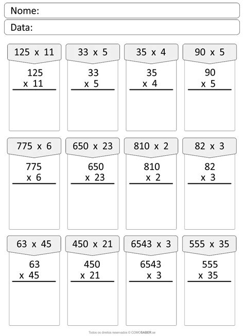 Termos Da Multiplicação 2 Exemplos Resolvidosaula Completa