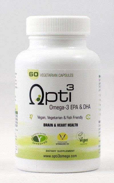 Opti3 Omega 3 Vegan Vitamins Omega 3 Omega 3 Epa Dha