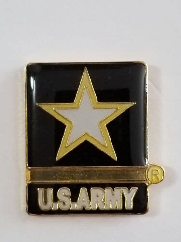 Army Gold Star Lapel Hat Cap Pin United States Army Logo Tie Tac Fast
