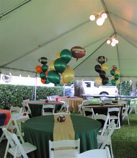 Party People Event Decorating Company Tailgate Party