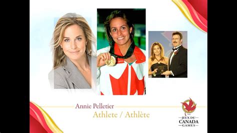 Canada Games Hall Of Honour Inductee Annie Pelletier Youtube