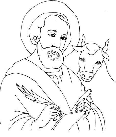 St Luke Coloring Sheets Free Coloring Pages Coloring Sheets San