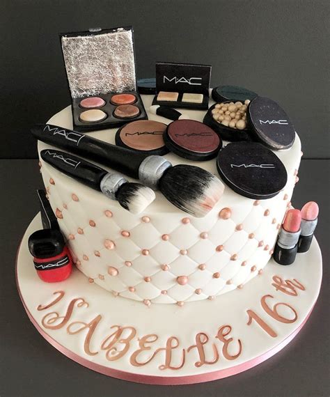 We offer shipping to all 50 states, curbside are you looking for make up kit cake for any occassion ? Birthday Cakes - custom made | Make up cake, Cake, Edible printing
