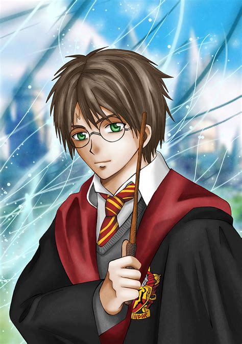 harry potter anime edition by tsukishibara on deviantart