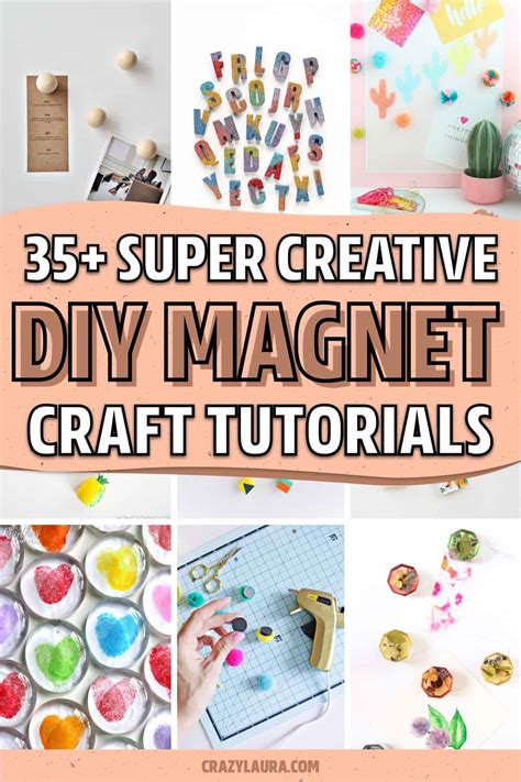 30 Easy Diy Magnets And Craft Tutorial Ideas Crazy Laura