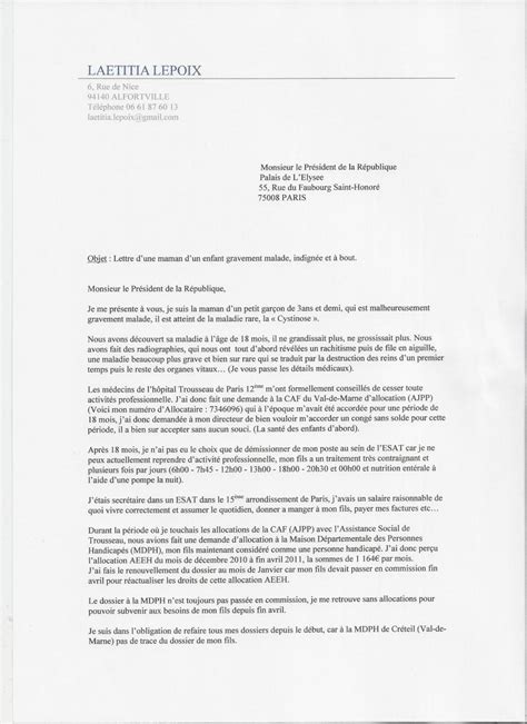 Lettre Au Président Fichier Pdf