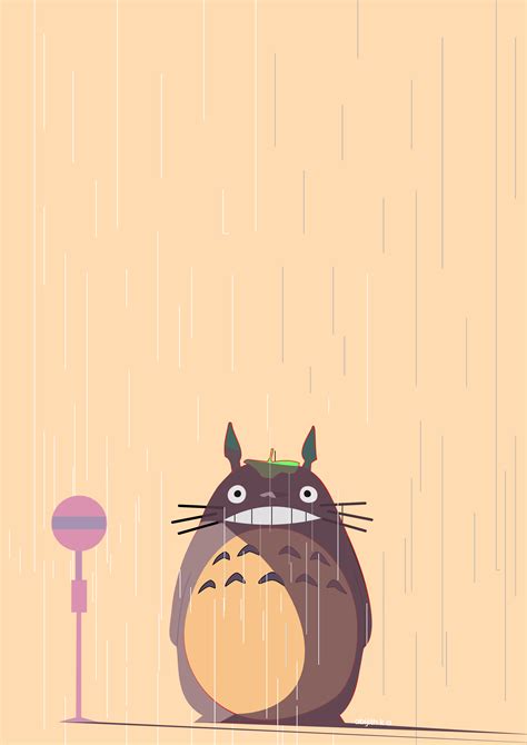 Totoro Vector Art トトロ 便箋
