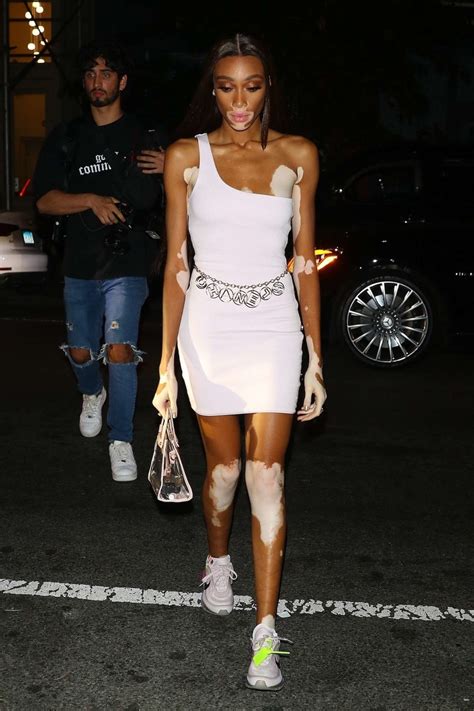 Winnie Harlow Arriving At Cipriani Restaurant 03 Gotceleb