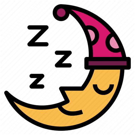 Moon Night Sleep Zzz Icon Download On Iconfinder