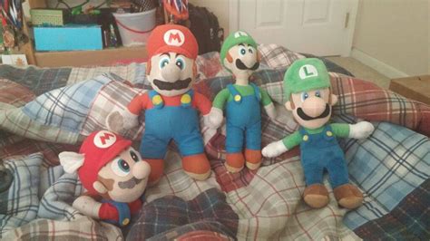 My Mario And Luigi Plush Toys Mario Amino