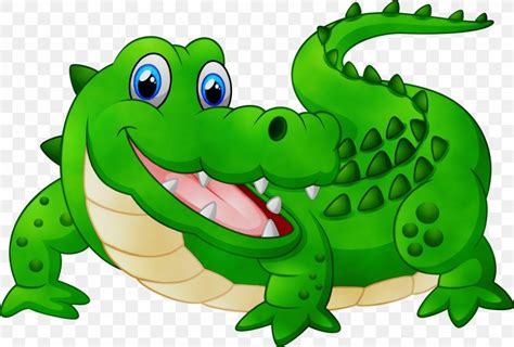 Alligator Cartoon, PNG, 3000x2034px, Watercolor, Alligator, Alligators ...