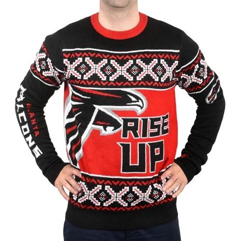 An Atlanta Falcons Ugly Christmas Sweater Is A Fun Way To Let Your Falcon Fan Experience The