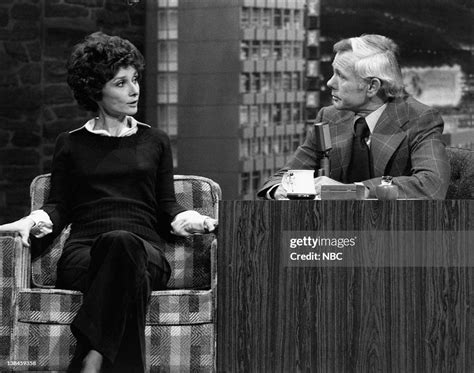 Actress Audrey Hepburn Host Johnny Carson On March 30 1976 News Photo