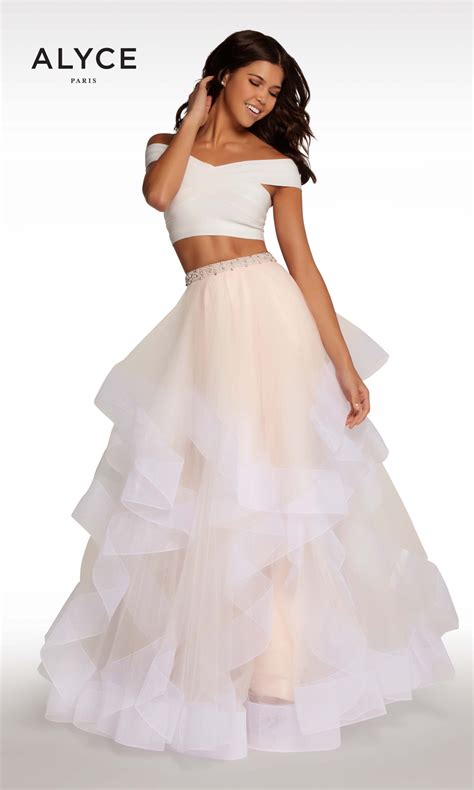 Alyce Paris Kp101 Two Piece Prom Dress