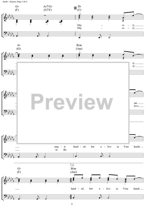 Majesty Sheet Music By Delirious For Pianovocalchords Sheet Music Now