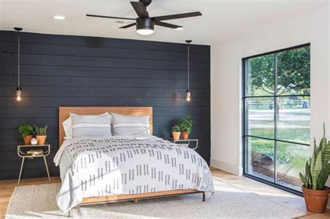 Bedroom with black walls ideas. Stylish Black Accent Walls Bedrooms Ideas Trendecor ...