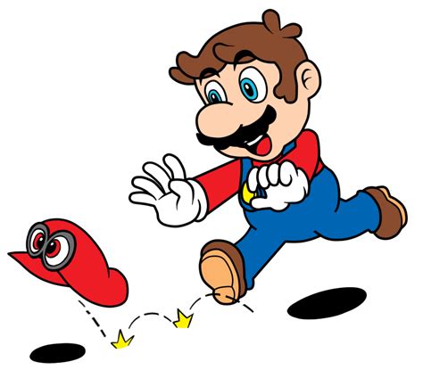 Super Mario Odyssey 2d Art Style By Pamvllo On Deviantart