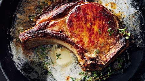 Submerge the pork in the brine (add more water as needed to cover). How to Make the Juiciest Pan-Roasted Pork Chops | Bon Appétit