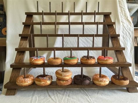 Custom Donut Stand Can Be Adapted To Fit Cake Pops Or Push Etsy