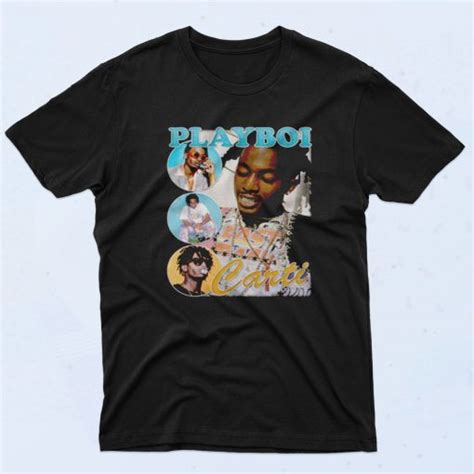 Playboi Carti Homage Cool 90s Rapper T Shirt